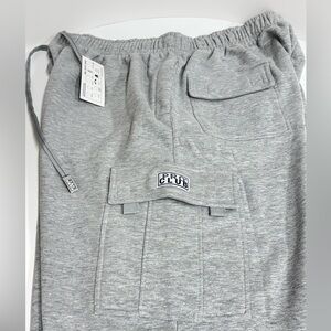 Pro Club Men’s Heavyweight Fleece Cargo Pants, size 5XL- Preowned (Fair)
